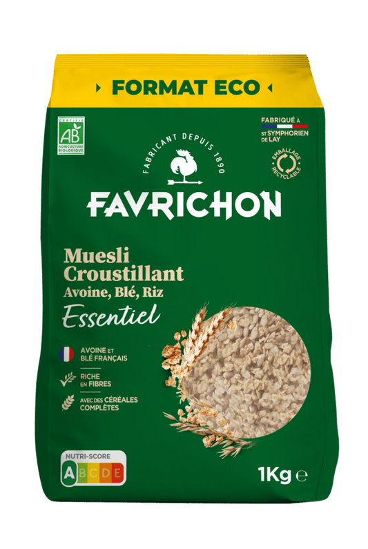 Croustillant essentiel avoine, blé et riz bio - 1
